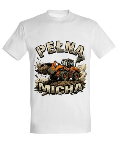 Koszulka "PEŁNA MICHA" - ładowarka kołowa