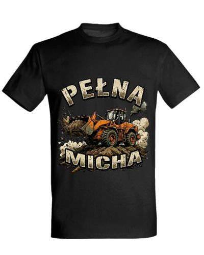 Koszulka "PEŁNA MICHA" - ładowarka kołowa - obrazek 2