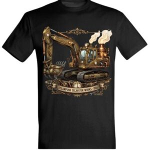 Koszulka "STEAMPUNK EXCAVATOR WORKS"