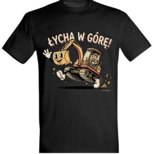 Koszulka "ŁYCHA W GÓRĘ!"
